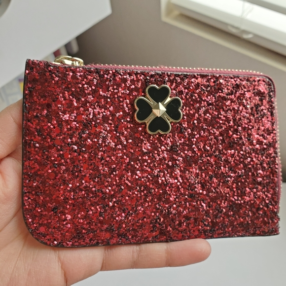 ‼️SALE‼️ Kate Spade Glitter Card Holder - Picture 3 of 6